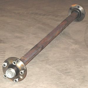 Ongeremde as 40/5/1800 1500 kg.