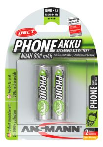 Accu AA 2 st. NiMh 800 mAh