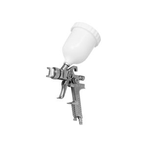 Verfpistool met bovenbeker