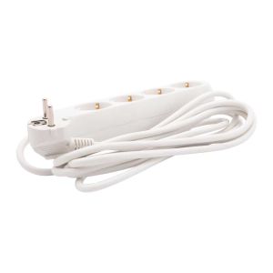 Tafelcontactdoos 4V + RA + 3 meter