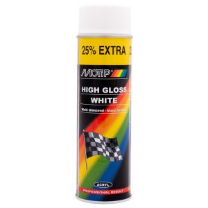 Wit glans 500 ml. Motip