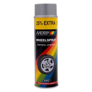 Velgenlak zilver 500 ml. Motip