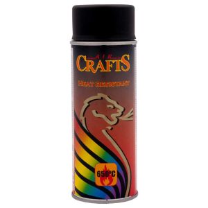 Zwart hittebestendig 400 ml. Aircraft