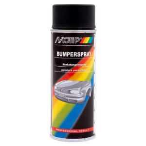 Bumperlak zwart 400 ml. Motip