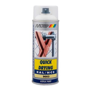 Industrial RAL9003 400 ml. Motip