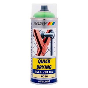Industrial RAL6018 400 ml. Motip