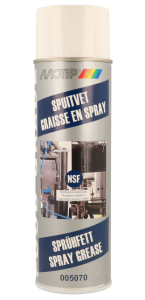 Food grade spuitvet