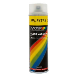 Blanke lak MATT, bus 500 ml. Motip