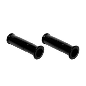 Handvat rond, ZWART (set van 2)