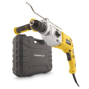 POWERPLUS KLOPBOORMACHINE 2-GEARS 1200W