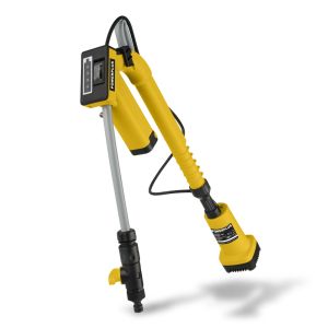 POWERPLUS Regentonpomp 12V - incl. 1 batterij en lader