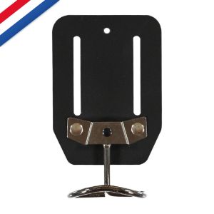 Hamerhouder met beweegbare beugel (9.5x16cm)