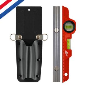 Torpedo waterpasset - Zwaar leder