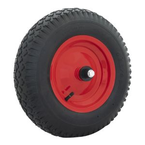 Kruiwagenwiel lucht 400x8 METALEN velg