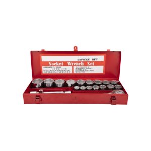 Doppendoos 3/4", 21 delig INCH 