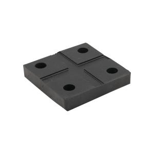Assteun hoog rubber blok, los