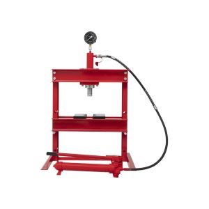 Werkplaatspers 12 ton, hydr. tafelm.