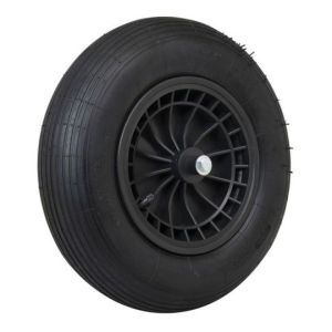 Kruiwagenwiel lucht kunststof velg