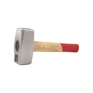 Moker/vuist 2 kilo houten steel