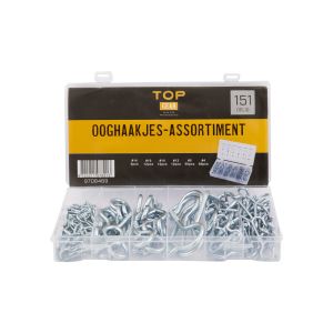 TOPGEAR Ooghaakjes assortiment 151 delig