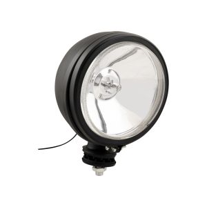 Koplamp zwart 150 mm.