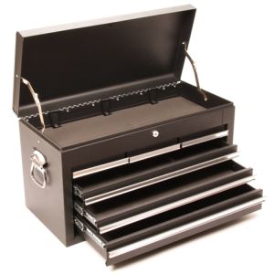 Opzetkist 6 laden luxe, zwart
