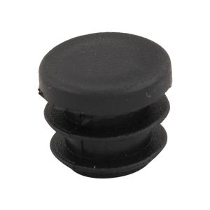 Insteekdop rond 16 mm. platte kop