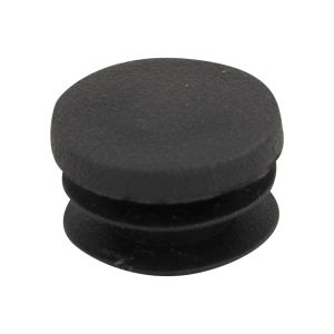 Insteekdop rond 20 mm. platte kop