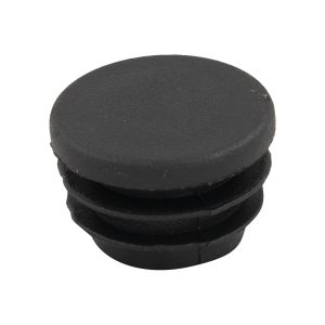 Insteekdop rond 22 mm. platte kop
