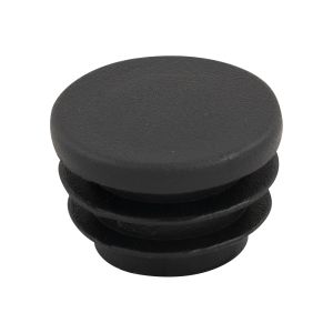 Insteekdop rond 25 mm. platte kop