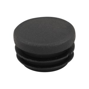 Insteekdop rond 30 mm. platte kop