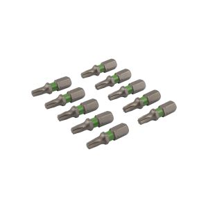 Schroefbit 25 mm TX-20 groen 10x Dynaplus, bits, bitjes, TX, torx, bites, TX-10, 89380010020