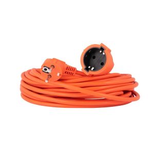 TOPGEAR Verlengsnoer oranje 2x1.0 20 meter