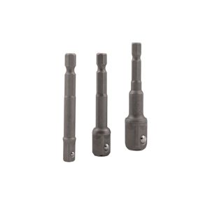 TOPGEAR Bit adapter voor doppen 1/4 3/8 en 1/2