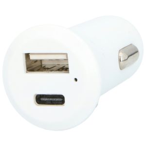 Oplader USB A+C 12-24 volt