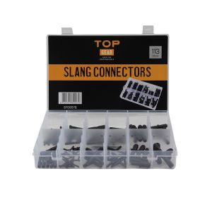 TOPGEAR Slang connectors ass. 113-delig