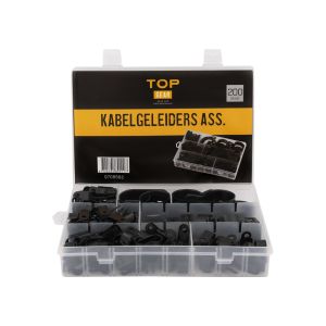 TOPGEAR Kabelgeleiders ass. 200-delig