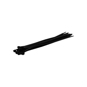 TOPGEAR TieRibs 300x8, 100 stuks zwart PRO