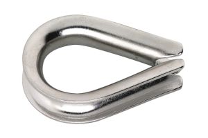 Staaldraadkous 5mm RVS 2 STUKS