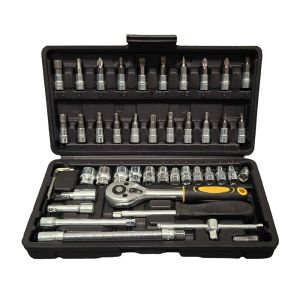 TOPGEAR Doppendoos 1/4" - 45-delig