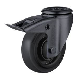 Tarsus Zwenk + rem met boutgat 125 mm.