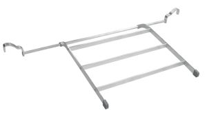 Aluminium emmerrooster voor uitstortgootsteen