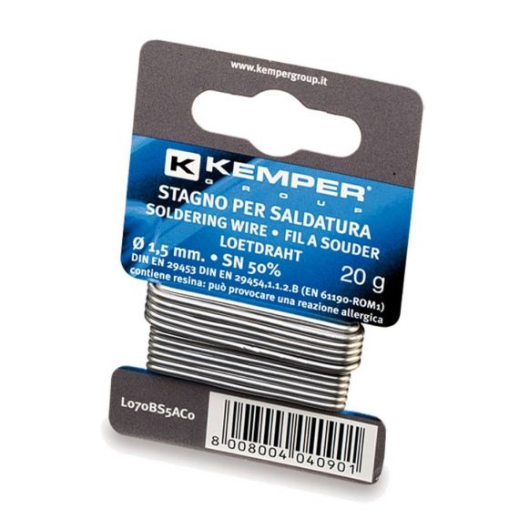 Soldeertin Kemper 1.5 mm 20 gram
