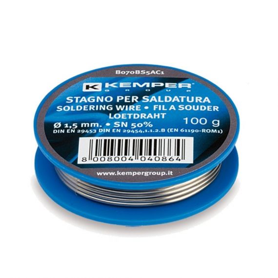 Soldeertin Kemper 1.5 mm 100 gram