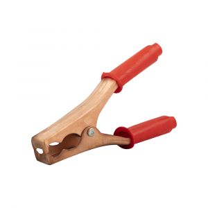 Acculaadklem 80 amp. rood
