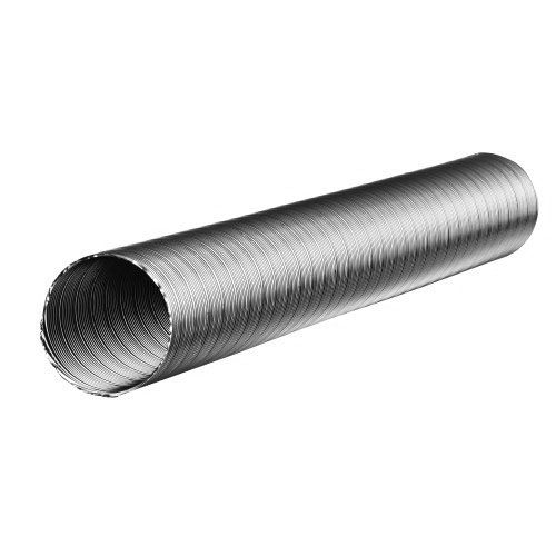Slang flexibel aluminium 100 mm 2,5 meter