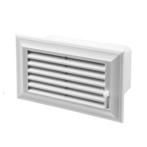 &Vlakkanaal 110x54mm PVC muurrooster