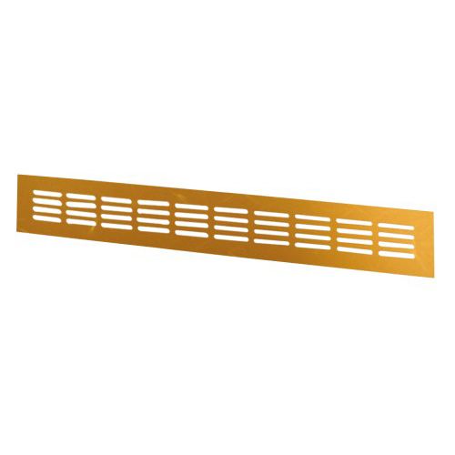 &Ventilatierooster aluminium brons 400x80 mm