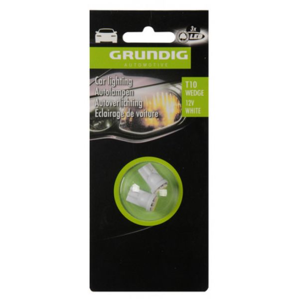 &Autolamp 12V 3led wedge T10