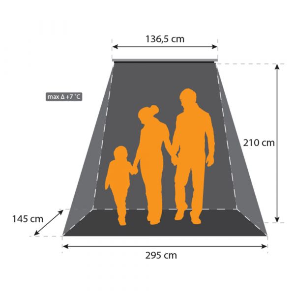 THERMORAY heater 2400 W
